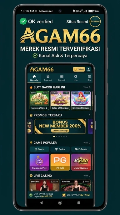 Halaman Resmi untuk Unduh APK Agam66