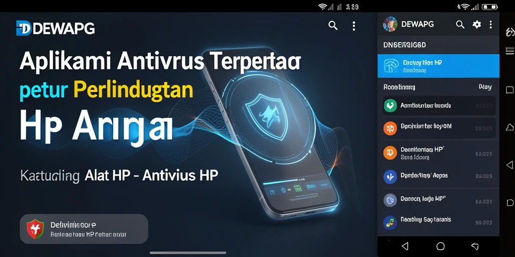 Antarmuka pengguna DEWAPG yang sederhana dan fungsional.