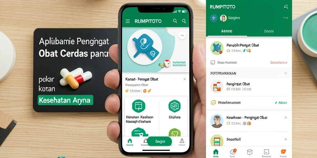 Antarmuka RUMPITOTO yang intuitif dan mudah digunakan.